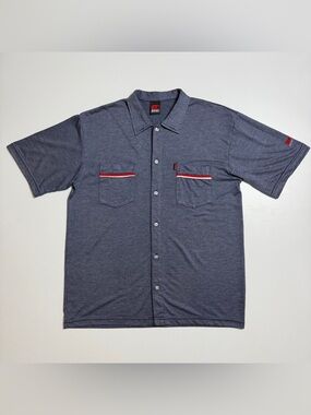 Vintage Diesel Cotton Short Sleeve Buttonup Shirt Mens Large Relaxed Fit Y2K